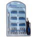 Jogo de Bits e Ponteiras 58 pçs Bremen 6228 Jogo de Bits e Ponteiras 58 pçs Bremen 6228